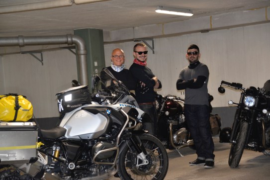 Ready to leave Stockholm