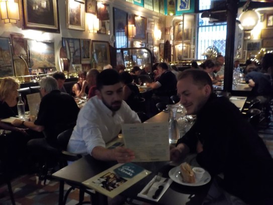 Choosing meal for dinner